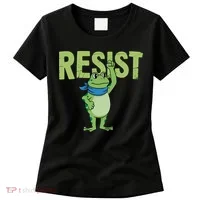 Portland Protest Frog Women's T-Shirt thumb 0