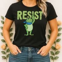 Portland Protest Frog Women's T-Shirt thumb 2