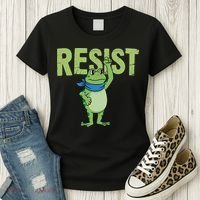 Portland Protest Frog Women's T-Shirt thumb 3