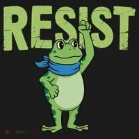 Portland Protest Frog Women's T-Shirt thumb 6
