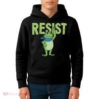Portland Protest Frog Kids Hoodie thumb 4