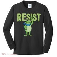 Portland Protest Frog Kids Long Sleeve Shirt thumb 0