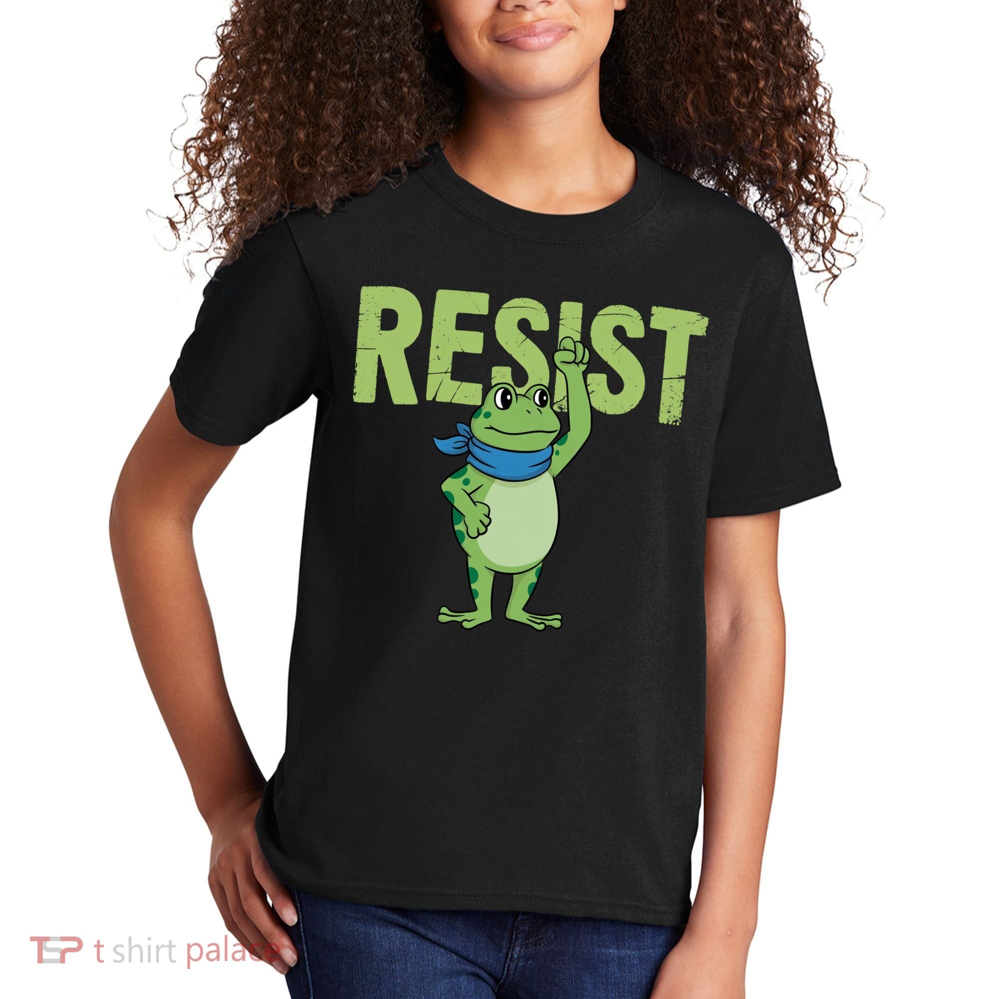 Portland Protest Frog Kids T-Shirt