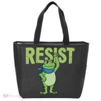 Portland Protest Frog Tote Bag thumb 0