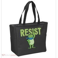 Portland Protest Frog Tote Bag thumb 2