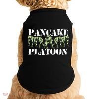 Pancake Platoon Funny Offensive Lineman Football OLine Doggie Tank thumb 0
