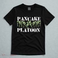 Pancake Platoon Funny Offensive Lineman Football OLine T-Shirt thumb 5