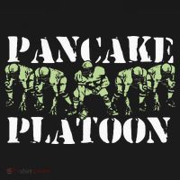 Pancake Platoon Funny Offensive Lineman Football OLine Mousepad thumb 1