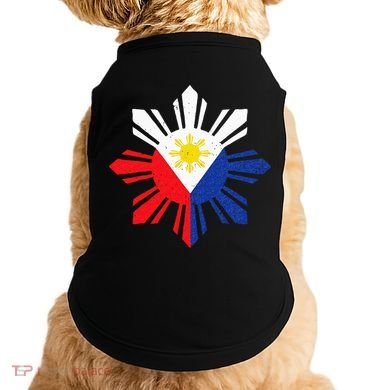 Proud Pinoy Filipino Pride Philippines Flag Doggie Tank