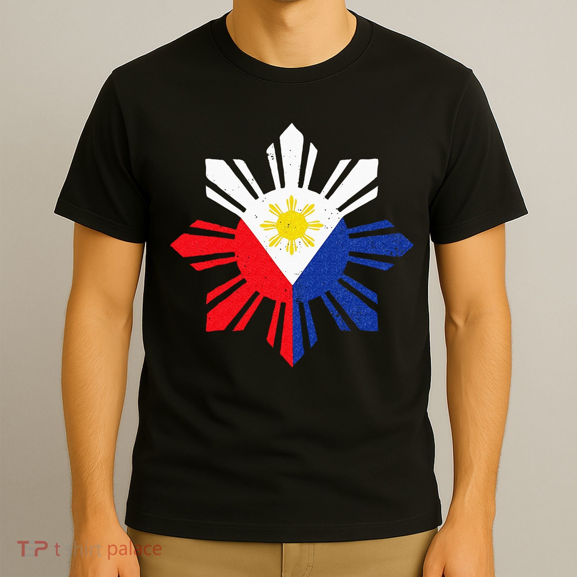 Proud Pinoy Filipino Pride Philippines Flag T-Shirt