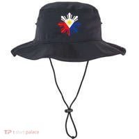 Proud Pinoy Filipino Pride Philippines Flag Bucket Hat thumb 0
