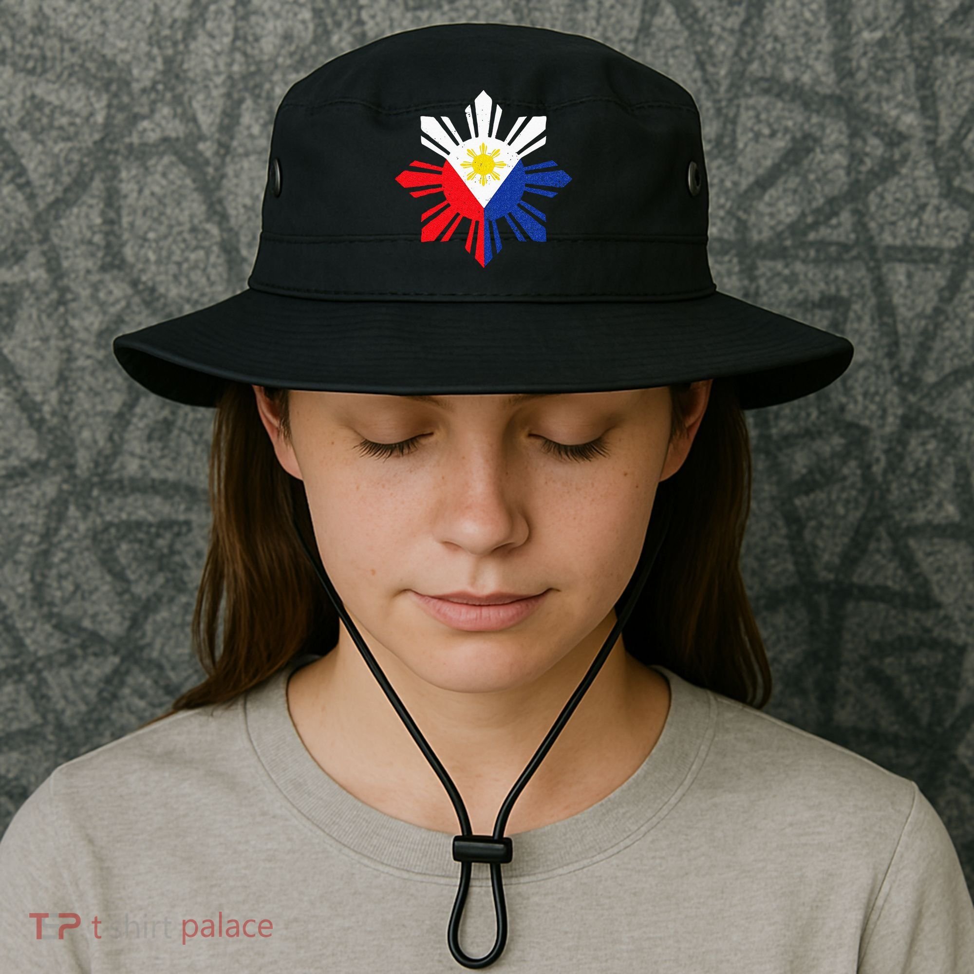 Proud Pinoy Filipino Pride Philippines Flag Bucket Hat