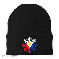Proud Pinoy Filipino Pride Philippines Flag Beanie thumb 0