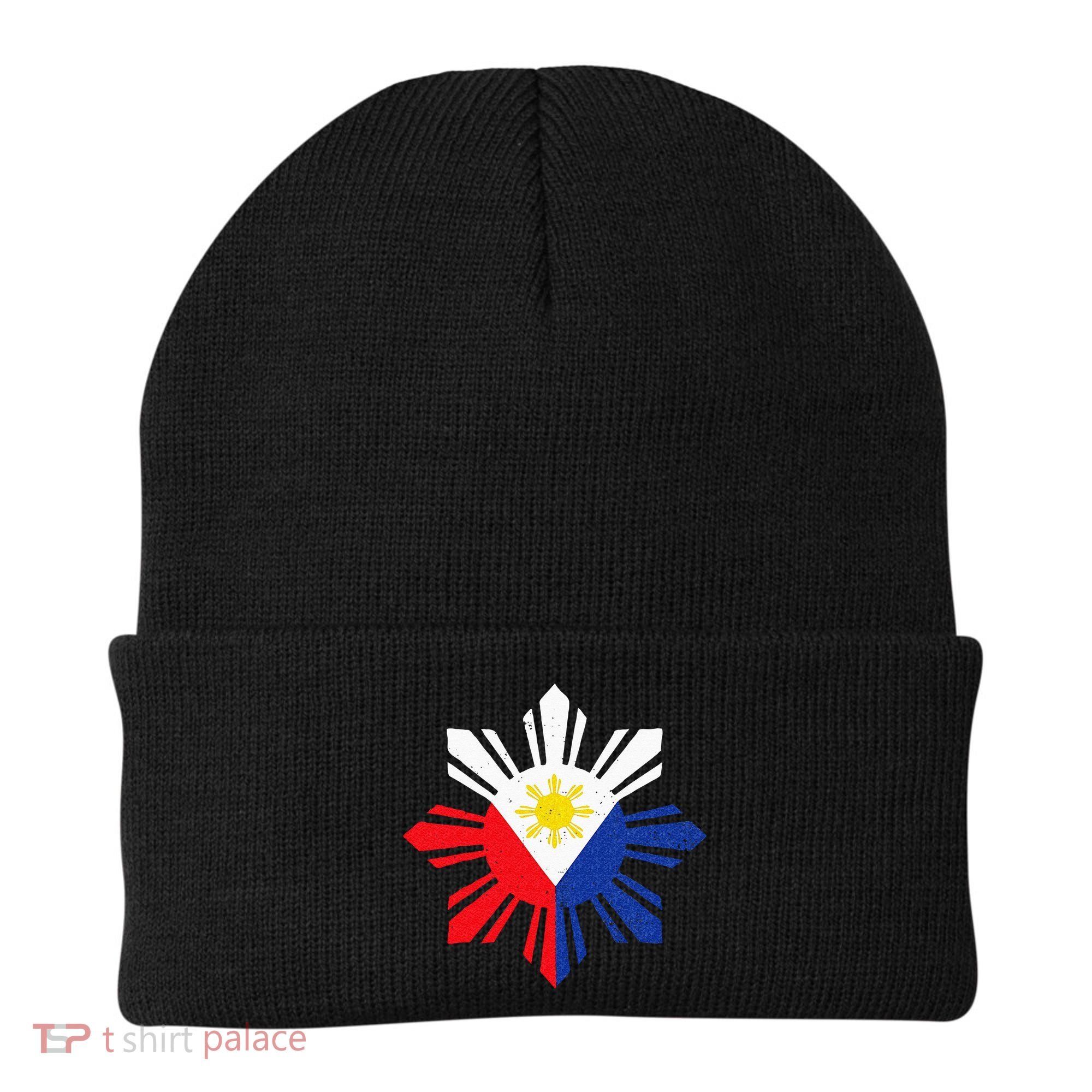 Proud Pinoy Filipino Pride Philippines Flag Beanie