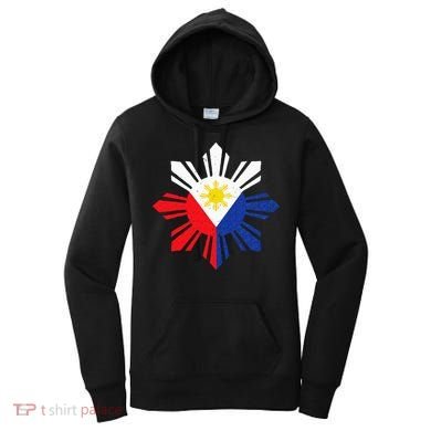 Proud Pinoy Filipino Pride Philippines Flag Women's Hoodie
