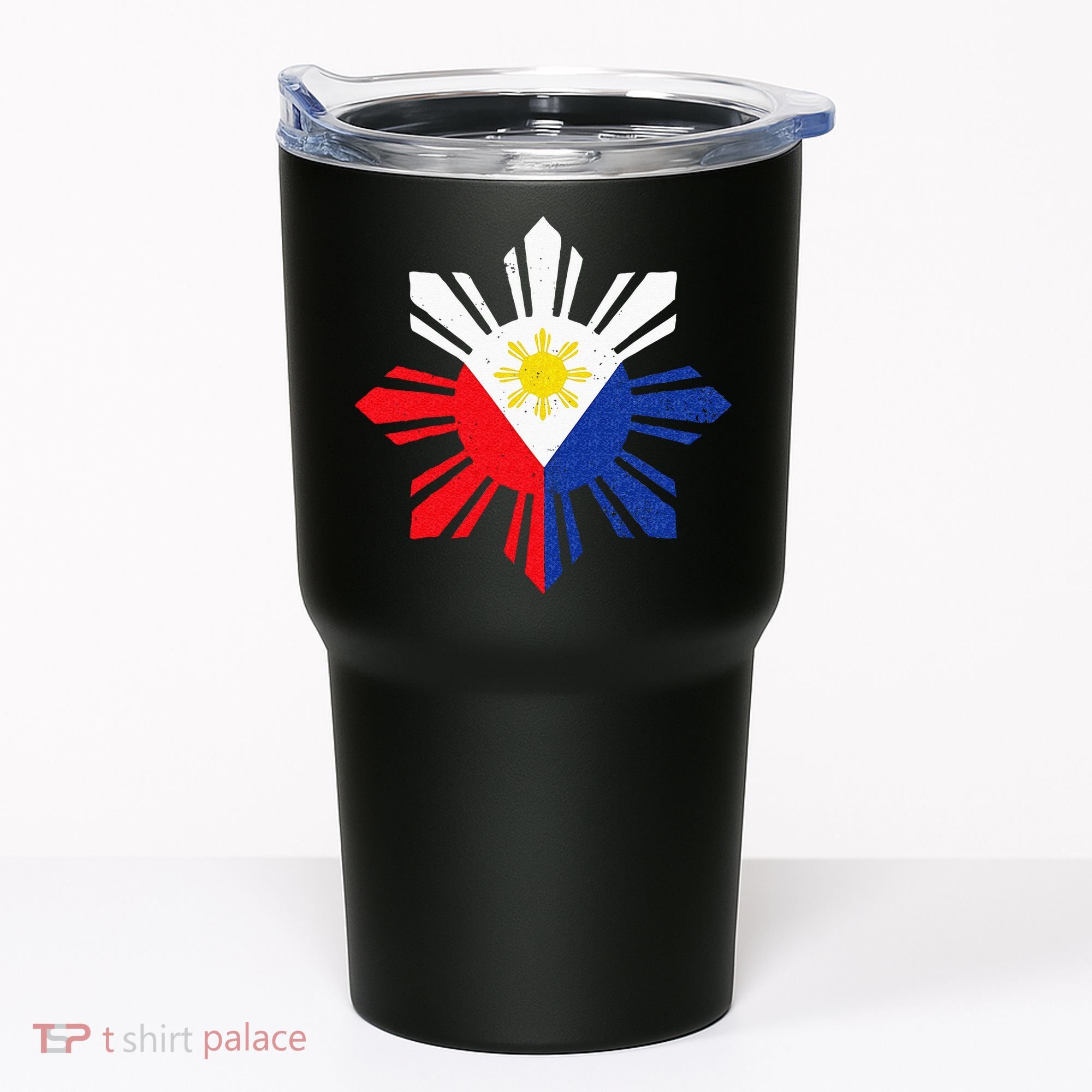 Proud Pinoy Filipino Pride Philippines Flag Tumbler