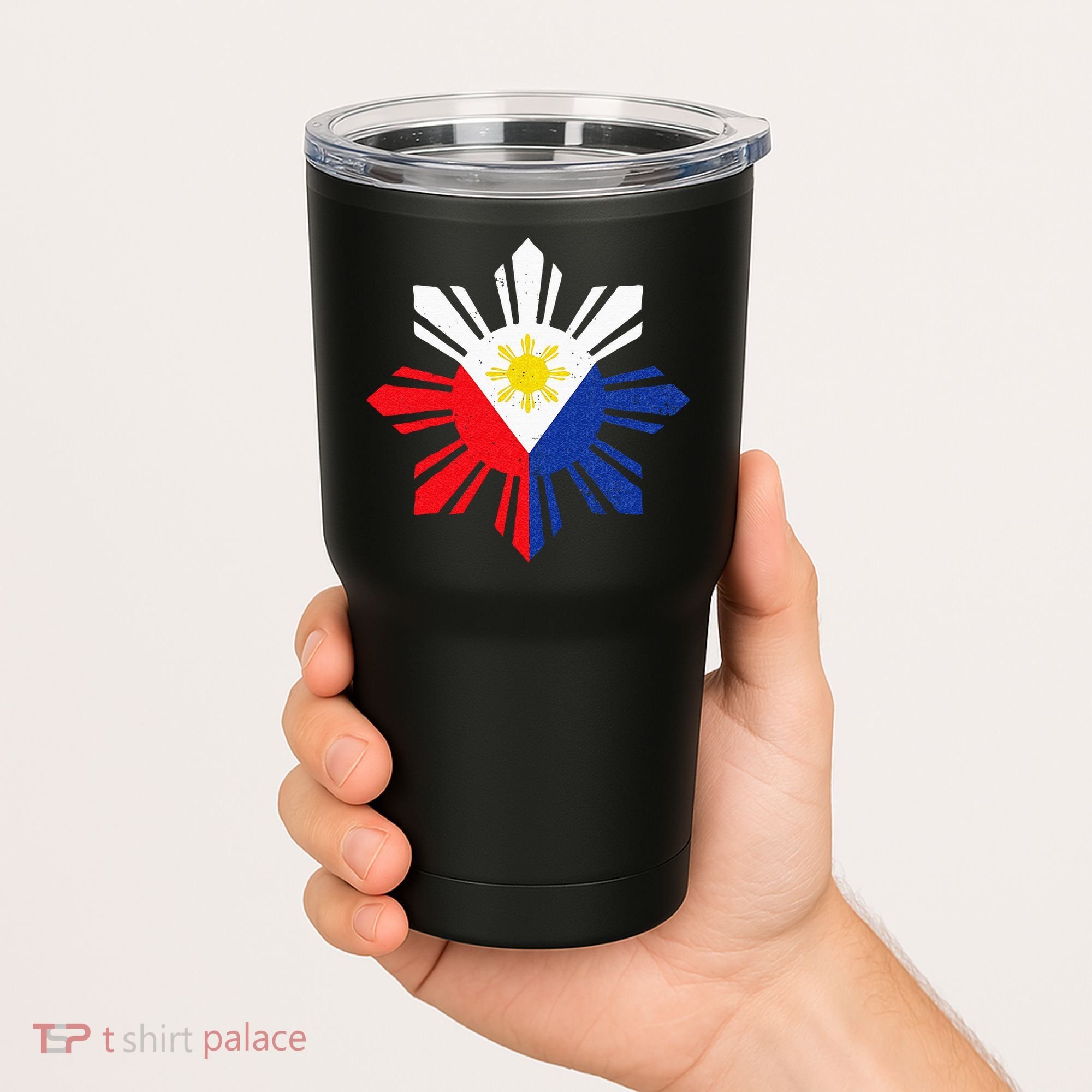 Proud Pinoy Filipino Pride Philippines Flag Tumbler