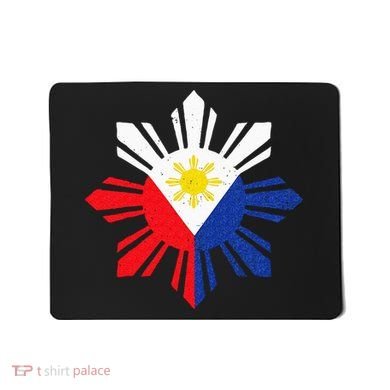 Proud Pinoy Filipino Pride Philippines Flag Mousepad