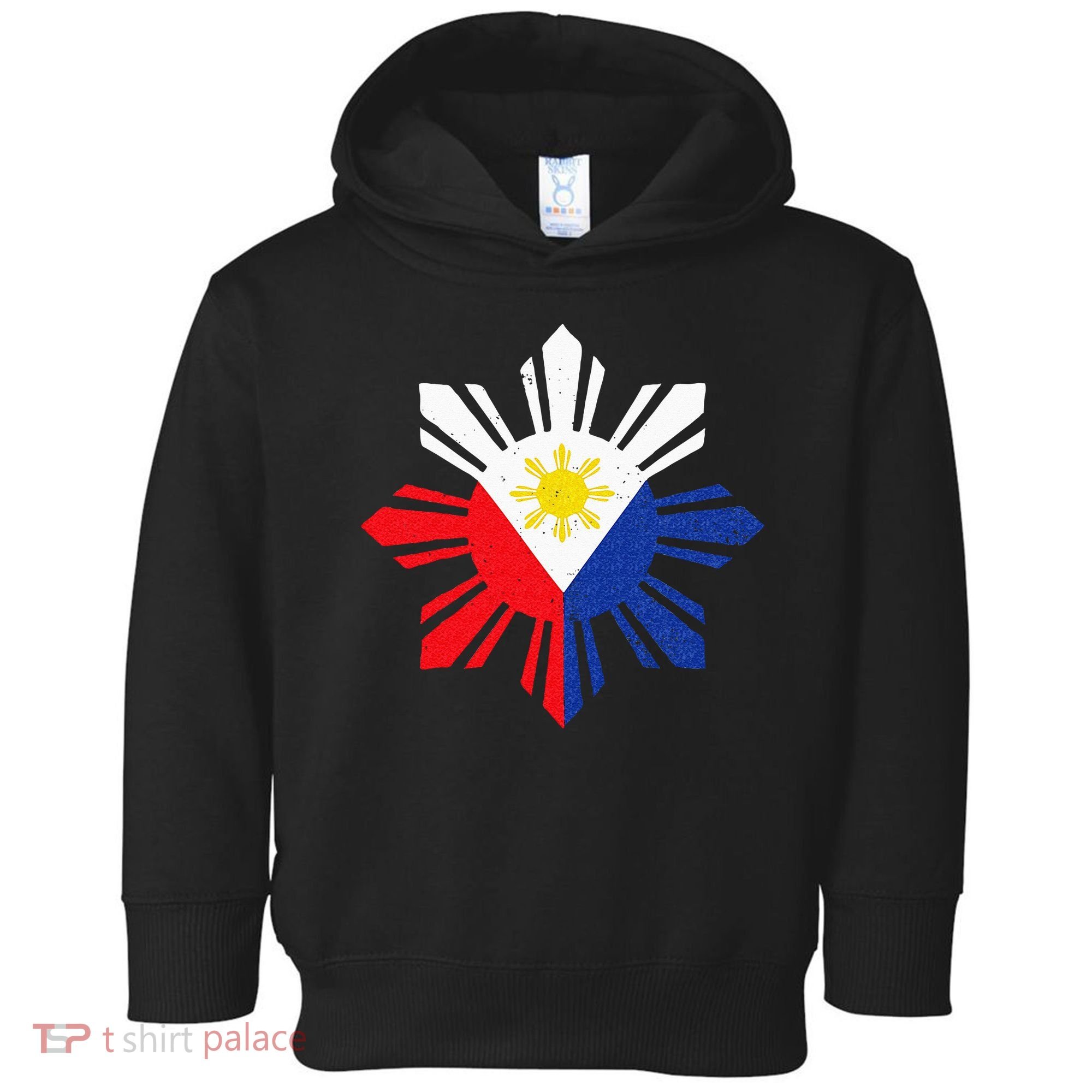 Proud Pinoy Filipino Pride Philippines Flag Toddler Hoodie