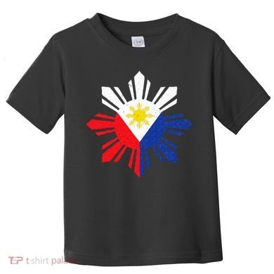 Proud Pinoy Filipino Pride Philippines Flag Toddler T-Shirt