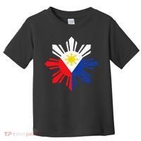 Proud Pinoy Filipino Pride Philippines Flag Toddler T-Shirt thumb 0