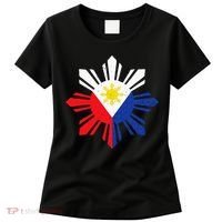 Proud Pinoy Filipino Pride Philippines Flag Women's T-Shirt thumb 0