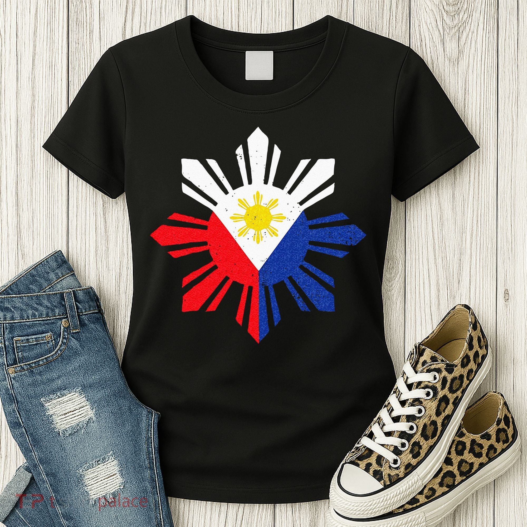 Proud Pinoy Filipino Pride Philippines Flag Women's T-Shirt