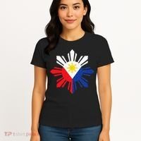 Proud Pinoy Filipino Pride Philippines Flag Women's T-Shirt thumb 4