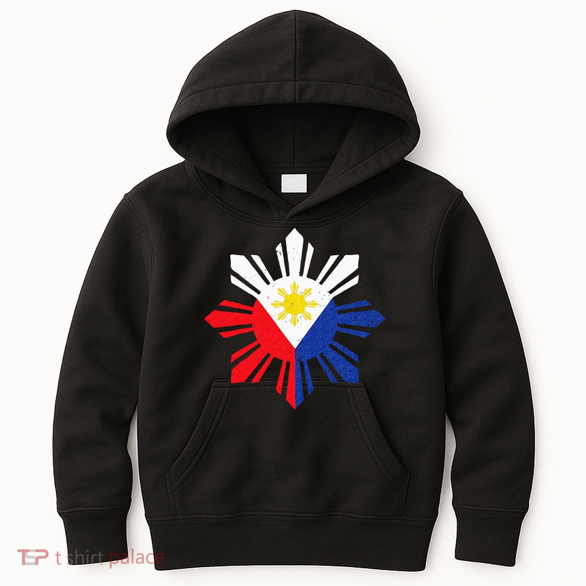Proud Pinoy Filipino Pride Philippines Flag Kids Hoodie