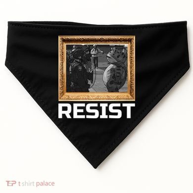 Portland Protest Frog Resist USA-Made Doggie Bandana