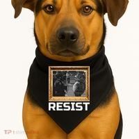Portland Protest Frog Resist USA-Made Doggie Bandana thumb 1