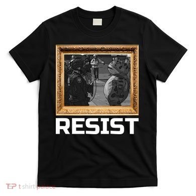 Portland Protest Frog Resist T-Shirt