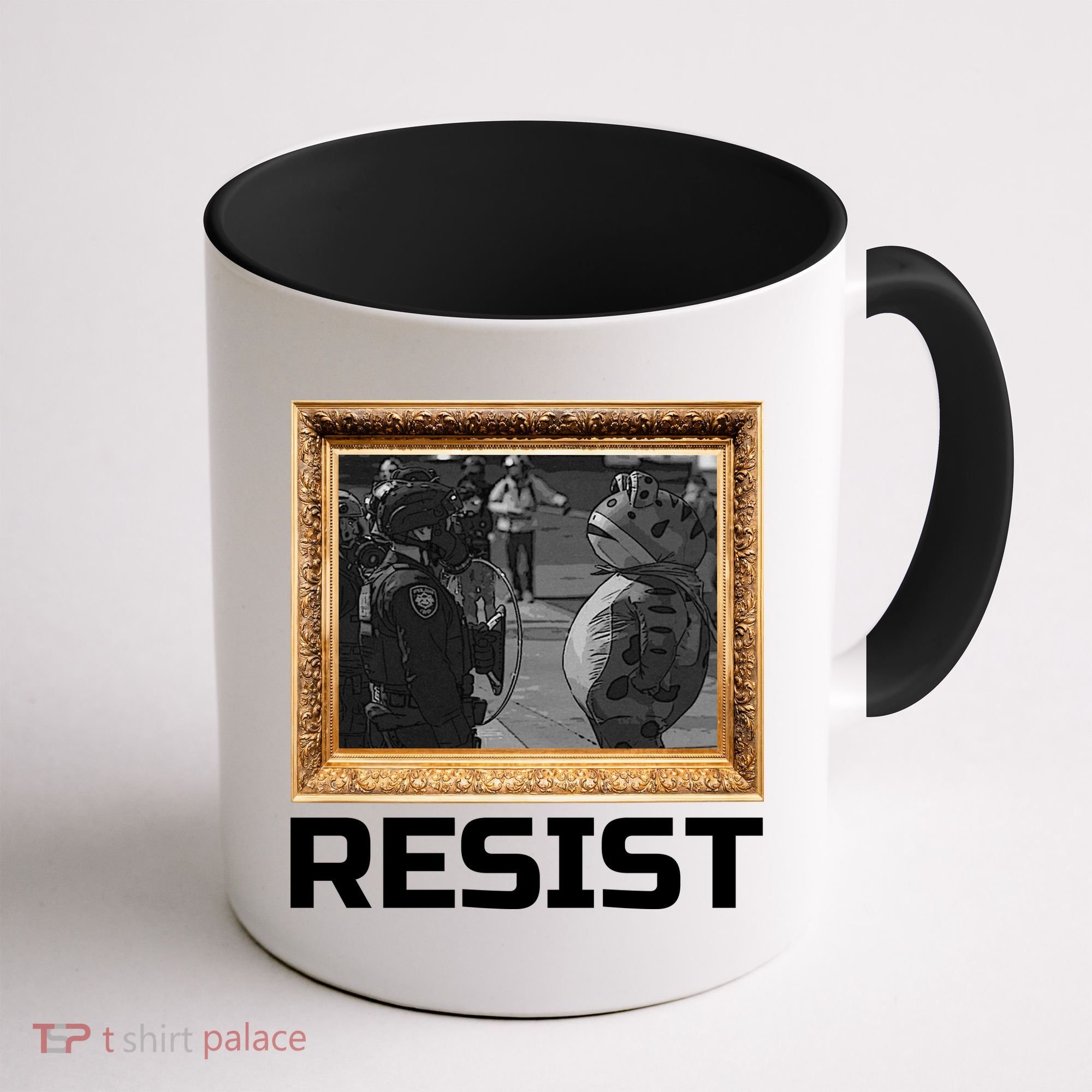 Portland Protest Frog Resist Coffee Mug
