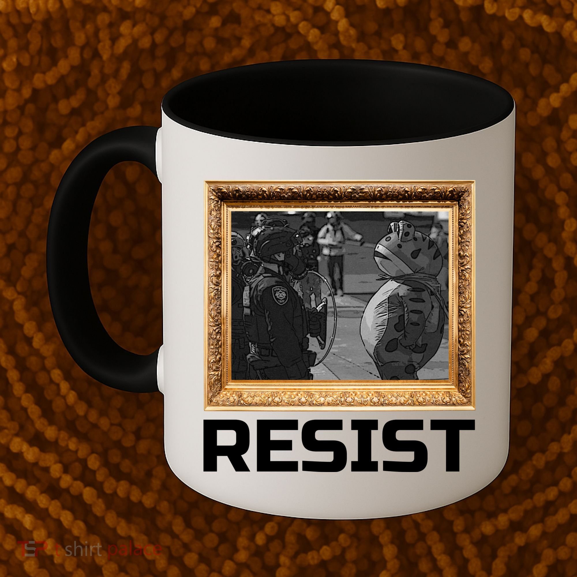 Portland Protest Frog Resist Coffee Mug