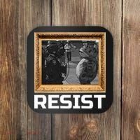 Portland Protest Frog Resist Coaster thumb 0