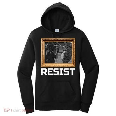 Portland Protest Frog Resist Women's Hoodie