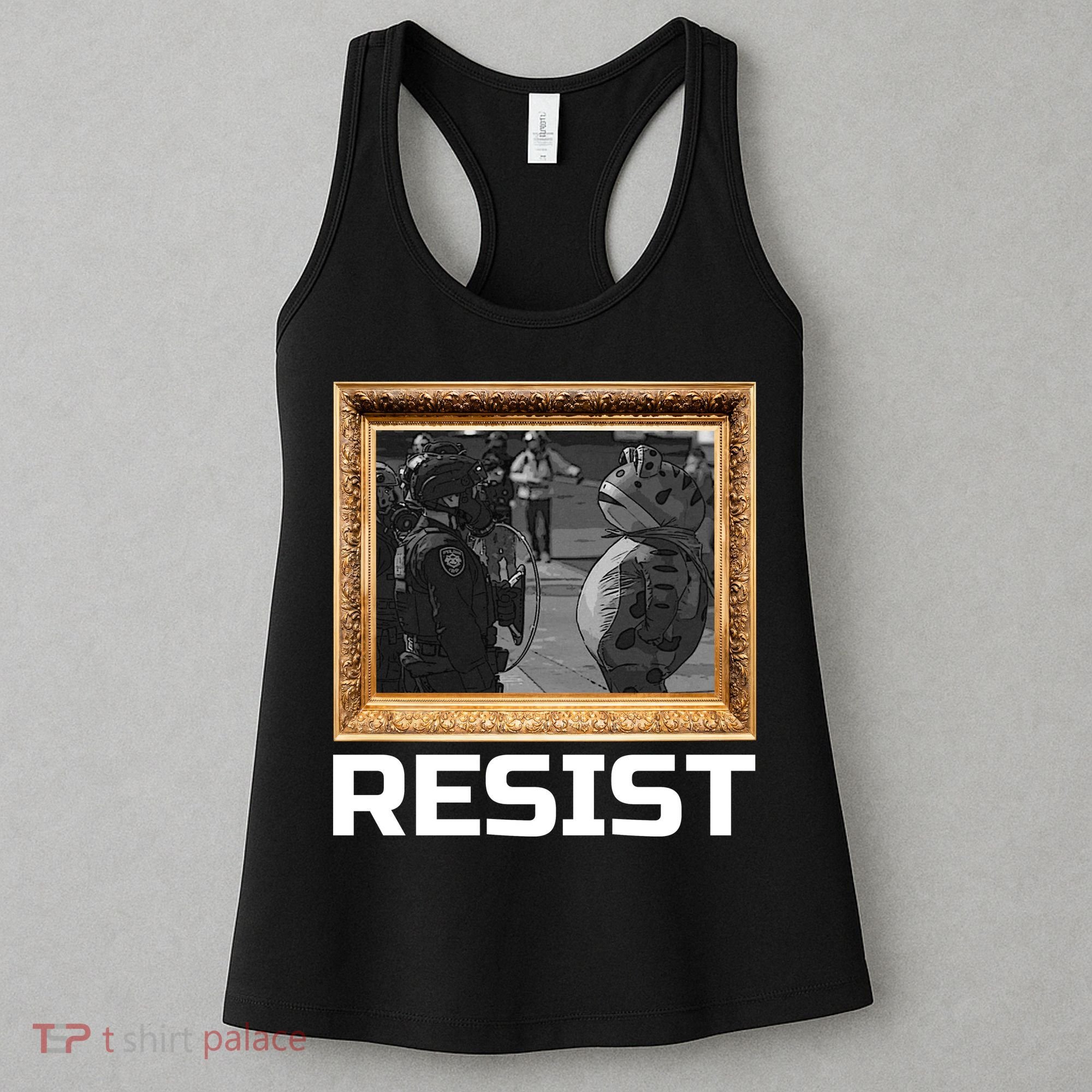 Portland Protest Frog Resist Women's Tank Top