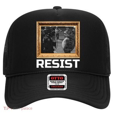 Portland Protest Frog Resist Hat