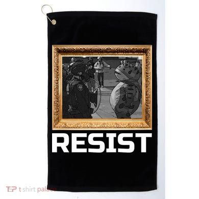 Portland Protest Frog Resist Golf Towel