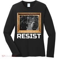 Portland Protest Frog Resist Women's Long Sleeve Shirt thumb 0