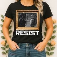 Portland Protest Frog Resist Women's T-Shirt thumb 2
