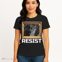 Portland Protest Frog Resist Women's T-Shirt thumb 4