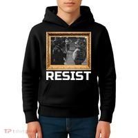 Portland Protest Frog Resist Kids Hoodie thumb 4