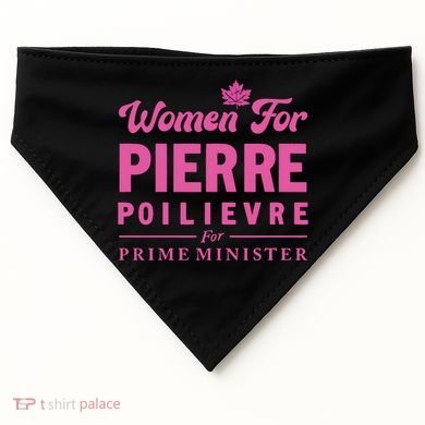Pierre Poilievre For Prime Minister USA-Made Doggie Bandana