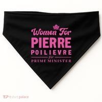 Pierre Poilievre For Prime Minister USA-Made Doggie Bandana thumb 0