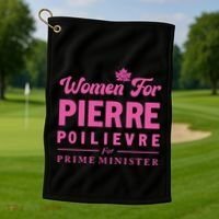 Pierre Poilievre For Prime Minister Golf Towel thumb 1
