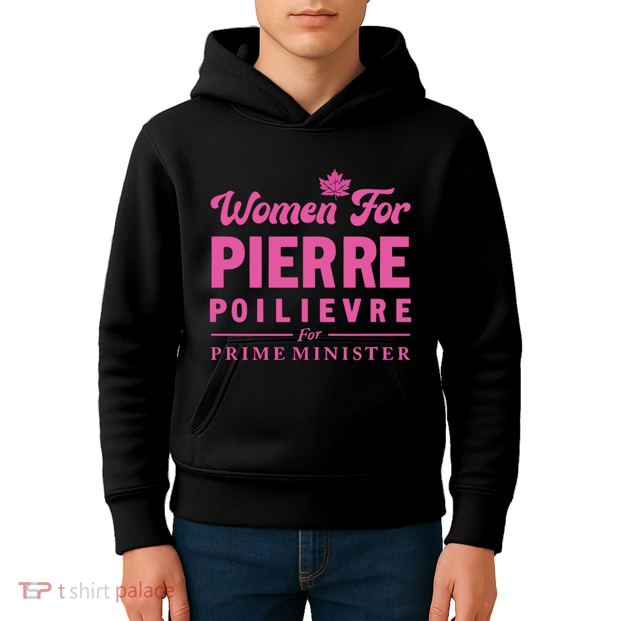 Pierre Poilievre For Prime Minister Kids Hoodie