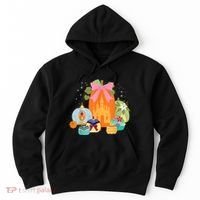 Princess Pumpkins Fall Princesses And Pumpkin Castle Hoodie thumb 0