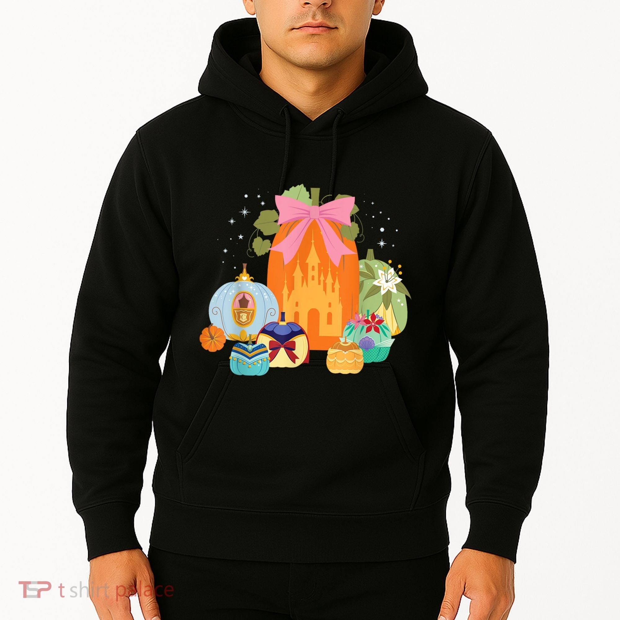 Princess Pumpkins Fall Princesses And Pumpkin Castle Hoodie