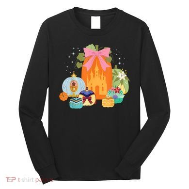 Princess Pumpkins Fall Princesses And Pumpkin Castle Long Sleeve Shirt